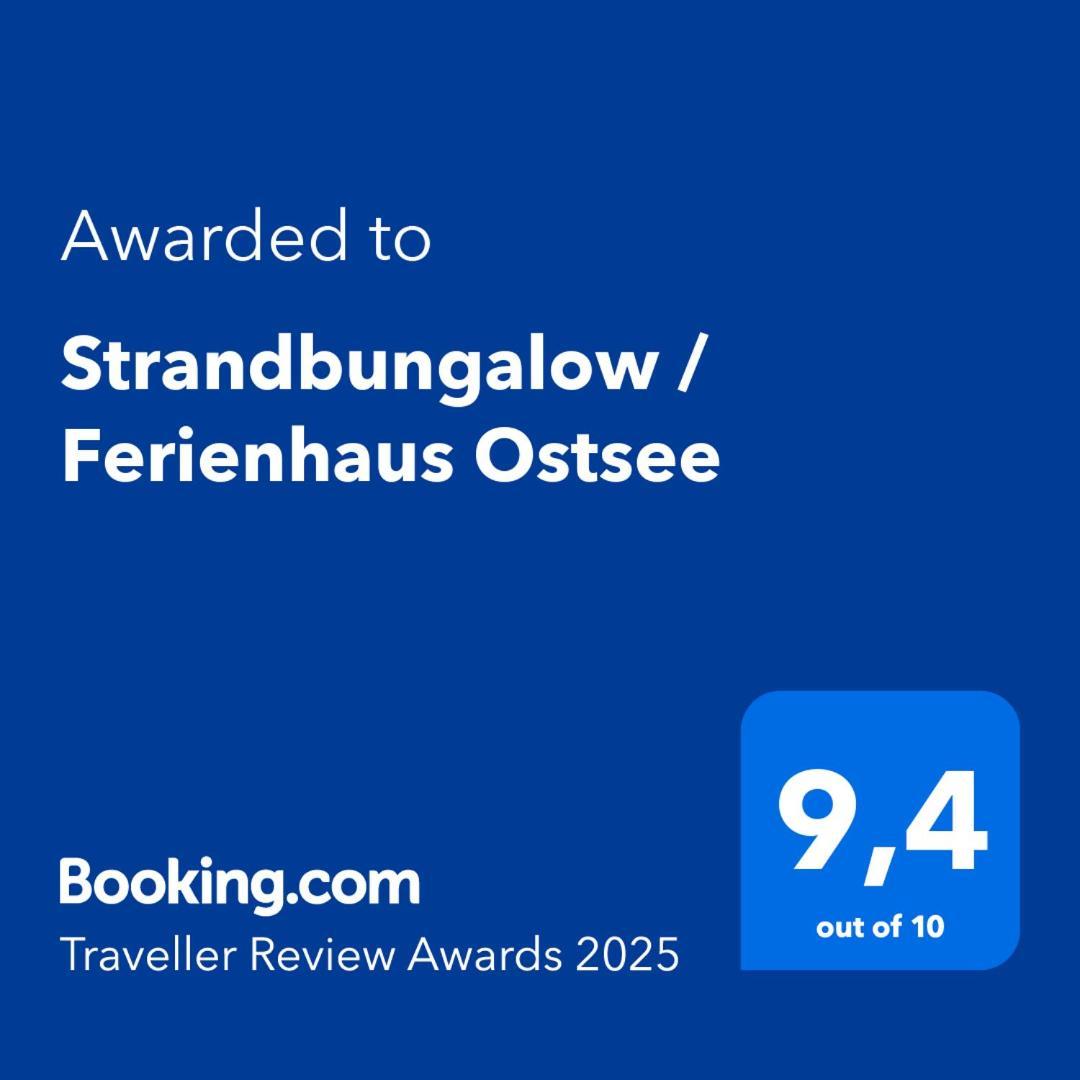 Strandbungalow / Ferienhaus Ostsee Scharbeutz Exteriér fotografie